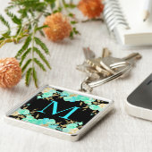 Personalisiert blumenreich schlüsselanhänger (Seite)