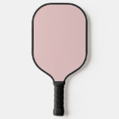 Personalisiert Blush Dusty Pink Modernes Drehbuch Pickleball Schläger (Rückseite)