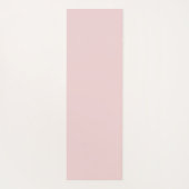 Personalisiert Blush Pink Om Yogamatte (Rückseite)