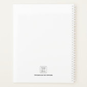 Personalisiert Blush Pink Sloth  Planer (Rückseite)