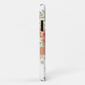 Personalisiert Blush Watercolor Rose Boho Chic Case-Mate iPhone Hülle (Hinten/Rechts)