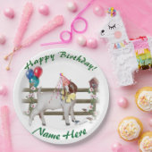 Personalisiert Boer Goat Birthday Party Teller (Party)