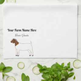 Personalisiert Boer Goat Geschirrtuch