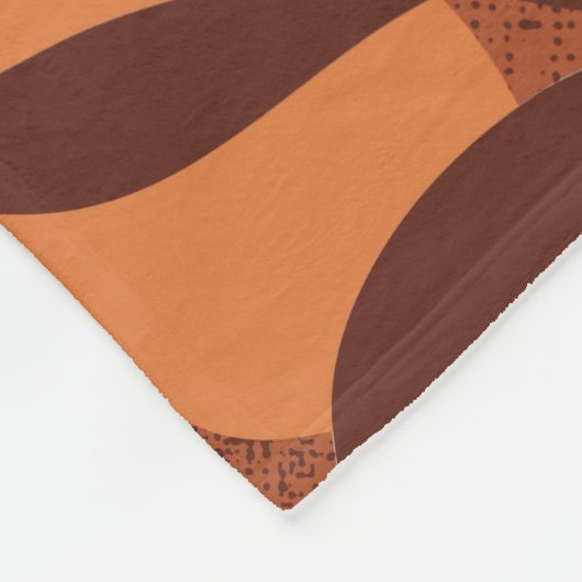 Personalisiert boho Baby Milestone Blanket Fleecedecke (Ecke)