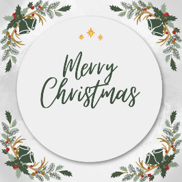 PERSONALISIERT BOHO CHIC ELEGANCE CHRISMAS GREETIN FEIERTAGSKARTE