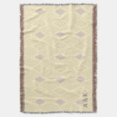 Personalisiert Boho Decke (Vorderseite Vertikal)