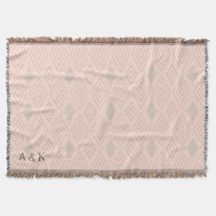 Personalisiert Boho Decke