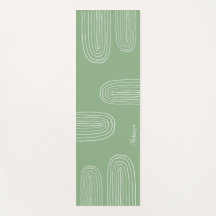 Personalisiert Boho Mitte Jahrhundert Chic Rainbow