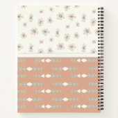Personalisiert Boho Pastel Floral Fun Journal Notizblock (Rückseite)