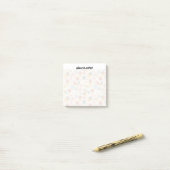 Personalisiert Boho Pharmacy Sticky Notes Stars Post-it Klebezettel (Auf Schreibtisch)