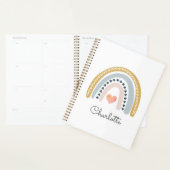 Personalisiert Boho Rainbow Watercolor Planer (Anzeige)