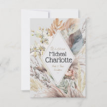 Personalisiert Boho Style Wedding