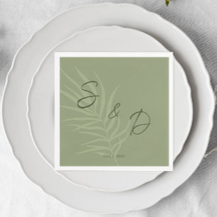 Personalisiert Boho Wedding Serviette