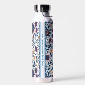 Personalisiert Boho, weiß Trinkflasche (Links)