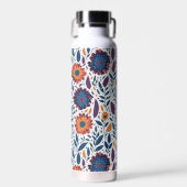 Personalisiert Boho, weiß Trinkflasche (Vorne)