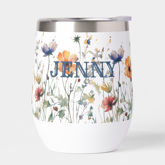 Personalisiert Boho Wildblumen Gift (Links)