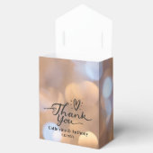 Personalisiert Bokeh Wedding Vielen Dank Geschenkschachtel (Geöffnet)