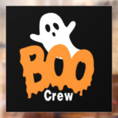 Personalisiert-Boo-Crew Halloween Fensteraufkleber (Blatt 2)