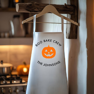 Personalisiert Boo Crew Pumpkin - Personalisiert Schürze