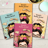 Personalisiert Book Lover's Reading Journal Notizblock