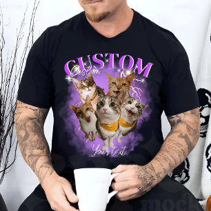 Personalisiert Bootleg Retro Vintag Funny Rap T-Shirt