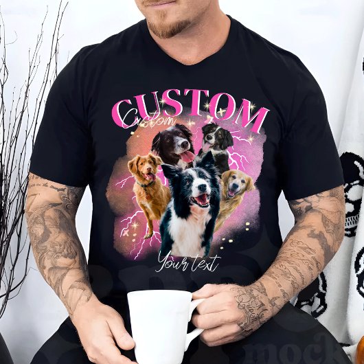 Personalisiert Bootleg Retro Vintag Funny Rap T-Shirt