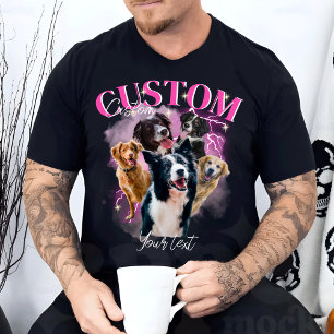 Personalisiert Bootleg Retro Vintag Funny Rap T-Shirt