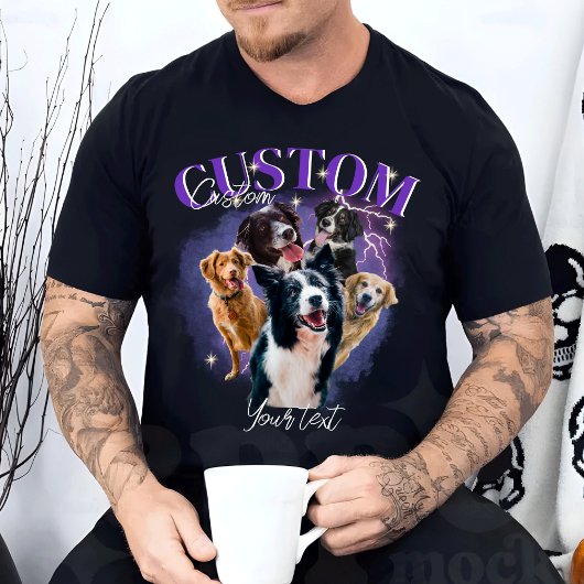 Personalisiert Bootleg Retro Vintag Funny Rap T-Shirt