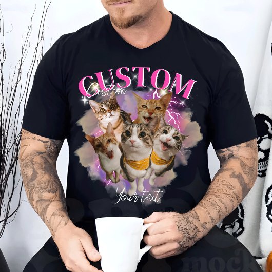 Personalisiert Bootleg Retro Vintag Funny Rap T-Shirt