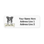 Personalisiert Border Collie (Vorne)