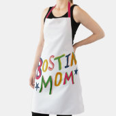 Personalisiert Bostin Mum Black Country Schürze (InSitu)