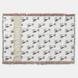 Personalisiert Boston Terrier Decke