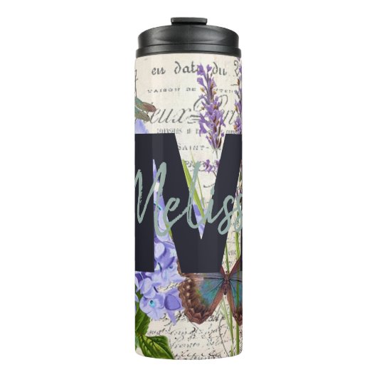 Personalisiert botanisch thermosbecher (Vorderseite)
