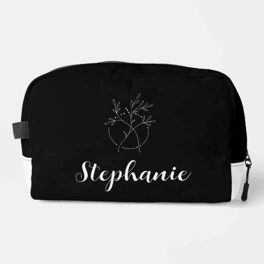 Personalisiert botanisch waschbeutel (Vorderseite)