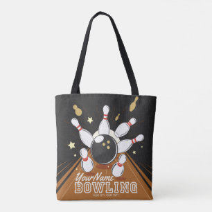 Personalisiert Bowler Strike Bowling Lanes Ball Bu Tasche