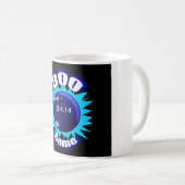 Personalisiert Bowling 300 Game, Blue Ball Graphic Kaffeetasse (VorderseiteRechts)