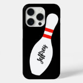 Personalisiert Bowling Button iPhone 15 pro Fall Case-Mate iPhone Hülle (Rückseite)