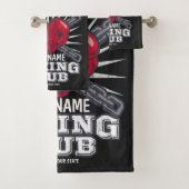 Personalisiert Boxgloves Fighter Champion Boxer Badhandtuch Set (Insitu)