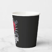 Personalisiert Boxgloves Fighter Champion Boxer Pappbecher (Links)