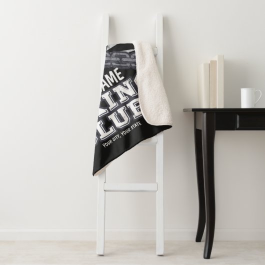 Personalisiert Boxgloves Fighter Champion Boxer Sherpadecke (Beispiel)