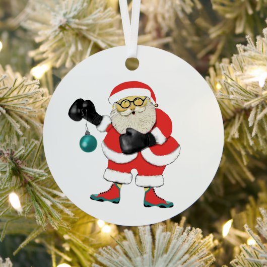 Personalisiert Boxing Christmas Collectin Ornament Aus Metall (InSitu)