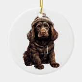 Personalisiert Boykin Spanel Dog Keramik Ornament (Vorne)