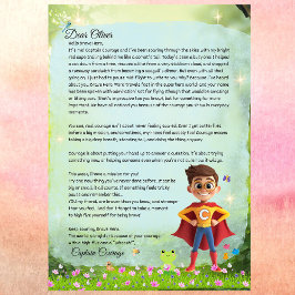 Personalisiert Boys Brave Printable Superhero Lett Einladung