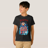 Personalisiert Boys Weihnachts-T - Shirt (Vorne ganz)