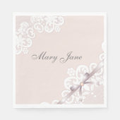 Personalisiert Bridal Serviette (Vorderseite)