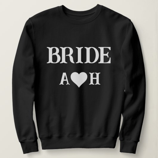 Personalisiert Bride 2023 Sweatshirt (Design vorne)
