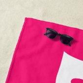 Personalisiert Bride Bachelorette Strandtuch (Beispiel)