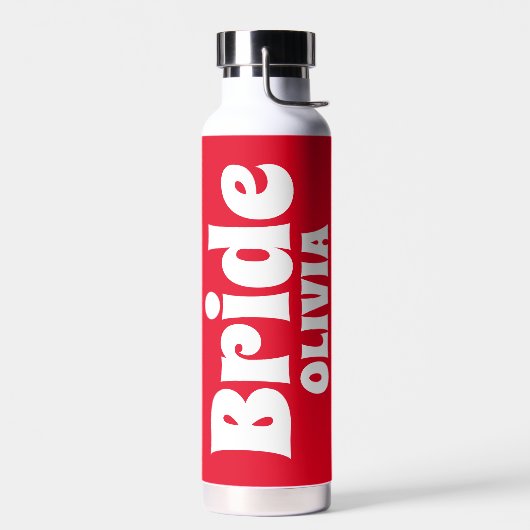 Personalisiert Bride Bachelorette Trinkflasche (Links)