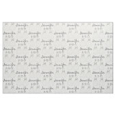 Personalisiert Bride Brautparty Wedding Gown Stoff (Fat Quarter (45,7 x 55,9 cm))