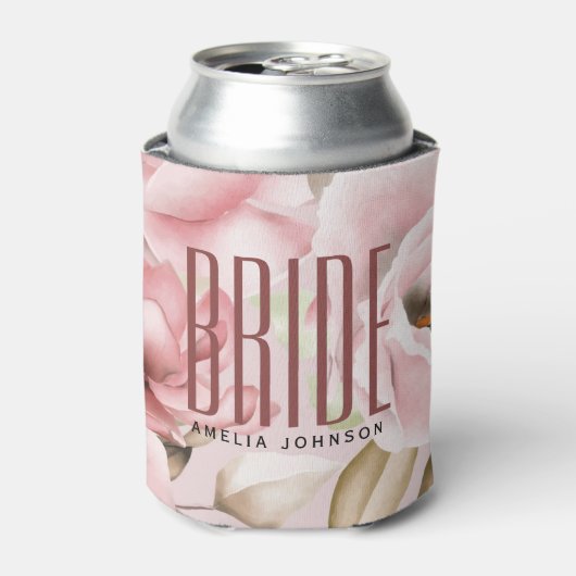 Personalisiert Bride Can Cooler Dosenkühler (Kanne Vorderseite)
